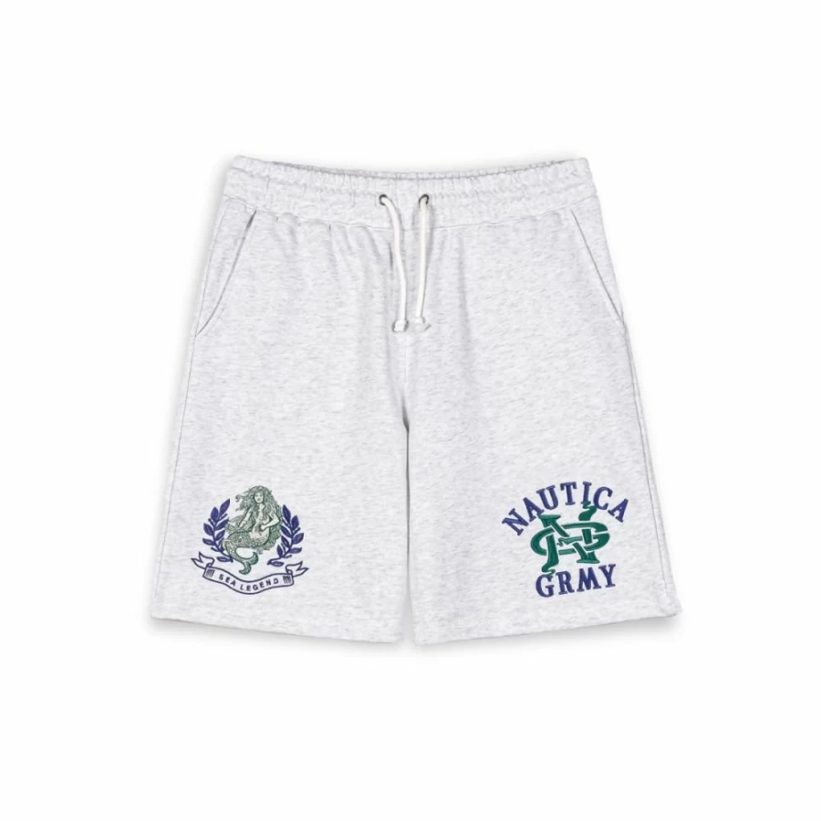 Grimey Mighty Harmonist Nautica Short Pants - Sport Grey - SS24 Collection