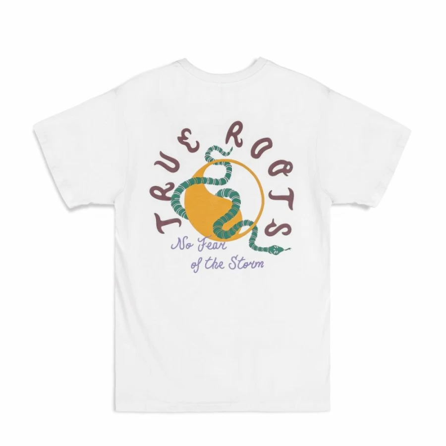 Grimey "Snipes X Grimey True Roots" White T-Shirt - Limited Edition Fall 2022
