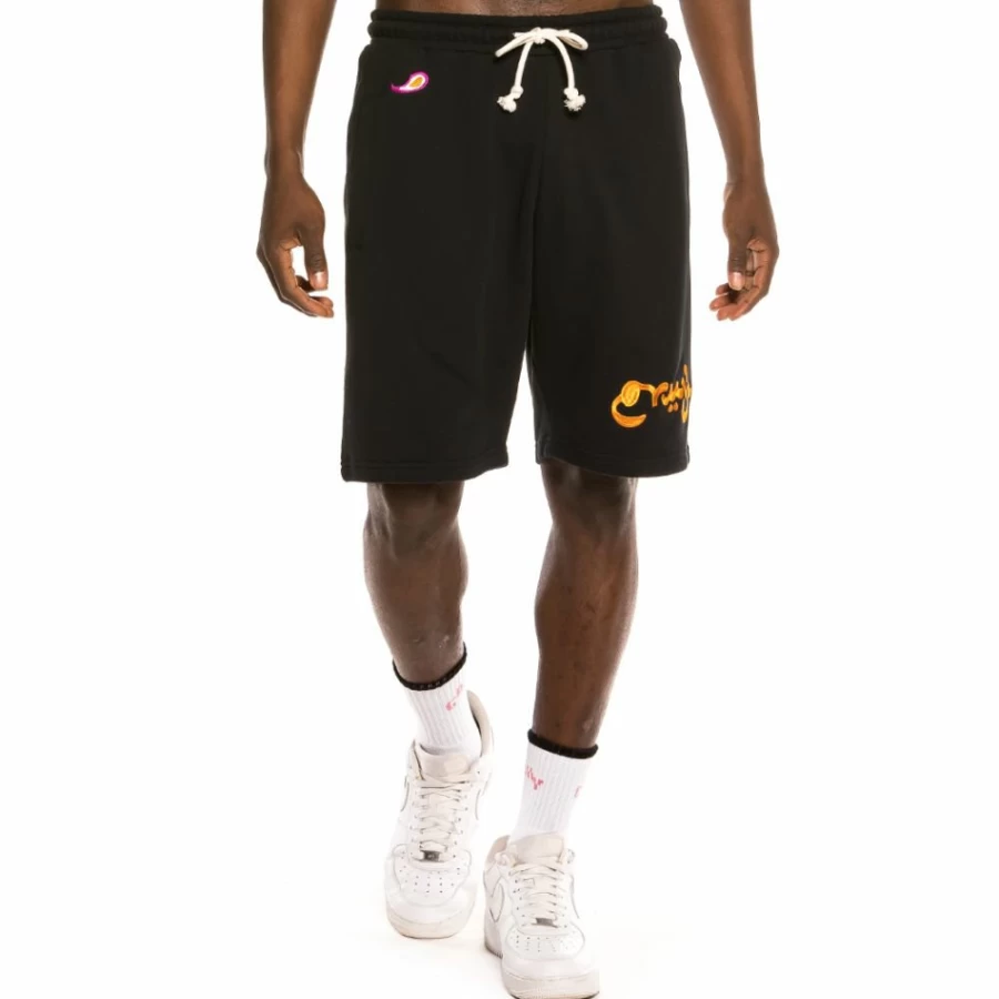 Grimey "Hope Unseen" Shorts & "Frenzy" Tank Top Set - Black and Pink Summer Outfit
