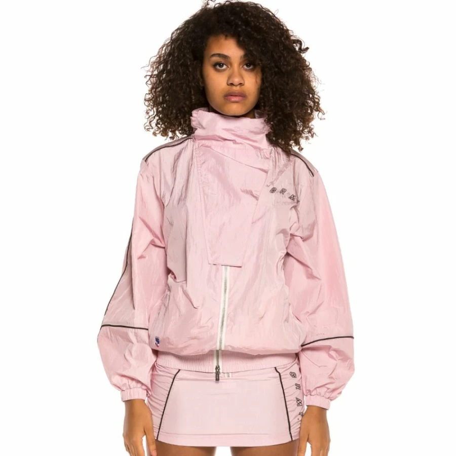 Grimey Urmah Dojo Girl Track Jacket SS20 in Pink - Stylish Streetwear for Women