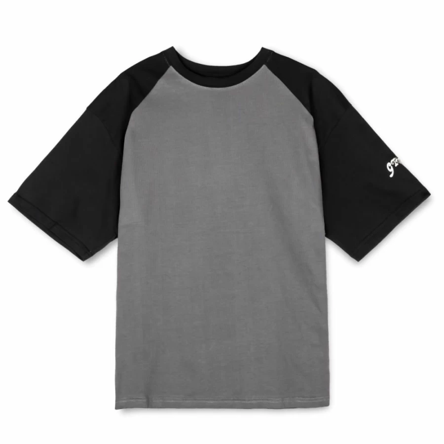 Grimey Westbound Oversized T-Shirt for Men & Women - Dark Grey Casual Streetwear Tee - Fall 2022 Collection