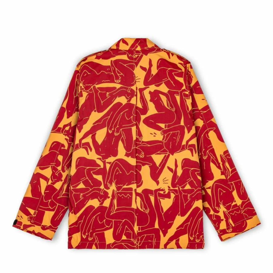 Grimey Lust Mantra Track Jacket - Brown - Fall 2022 - Men's Vintage Style Athletic Coat