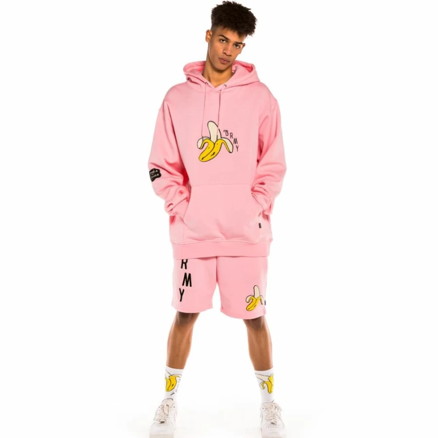 Grimey Jungle Punch Pink Hoodie and Shorts Set - Spring 2022 Collection