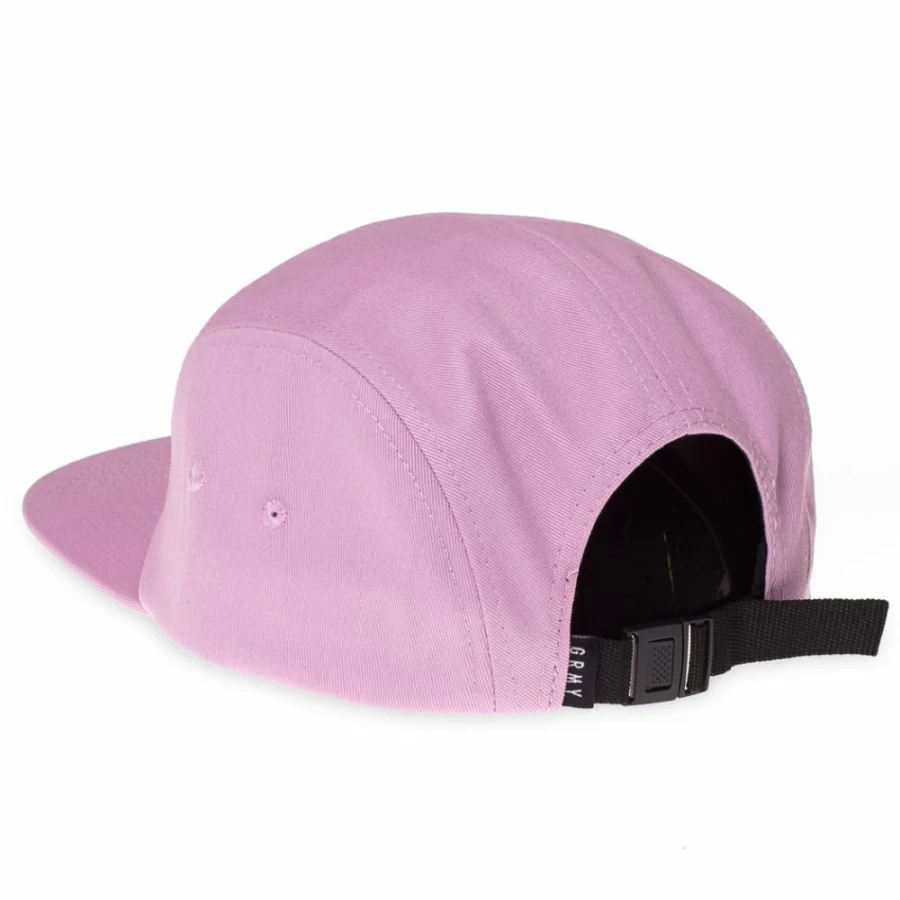 Grimey Echoes 5-Panel Cap SS18 - Purple Snapback Hat for Men & Women