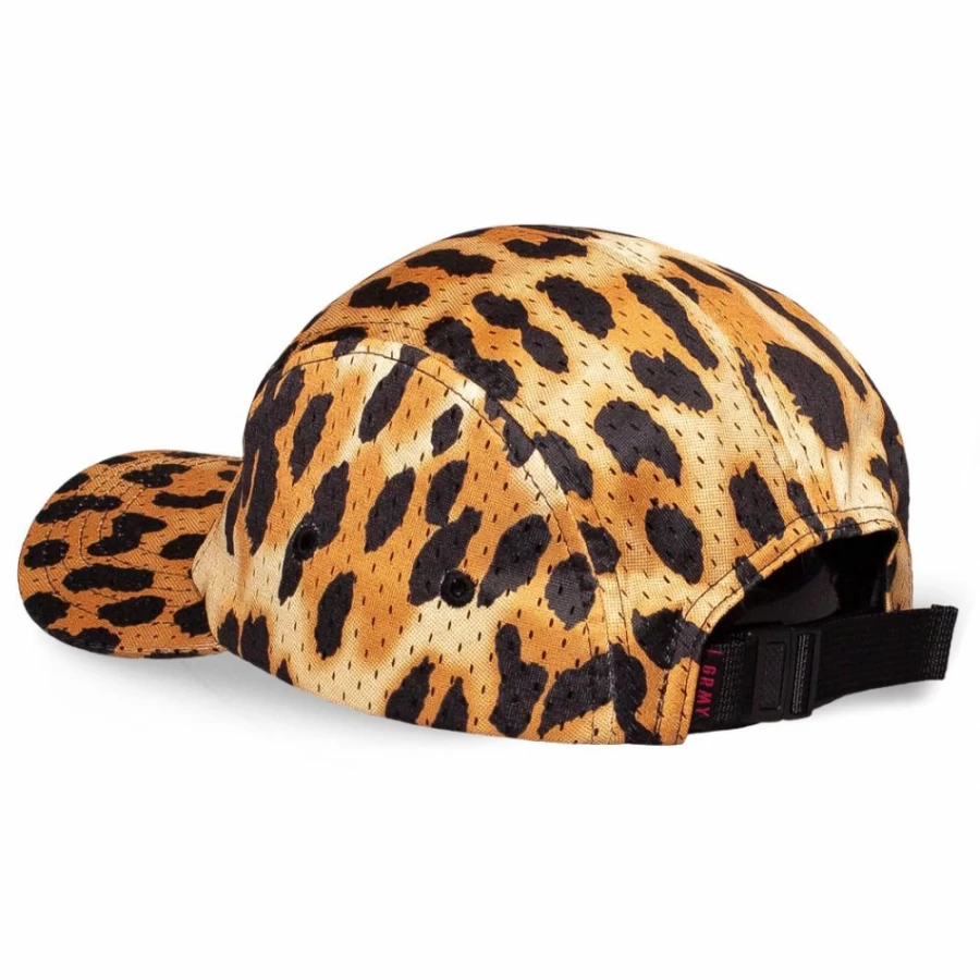 Grimey Yanga 5-Panel Cap SS20 Leopard Print Streetwear Snapback