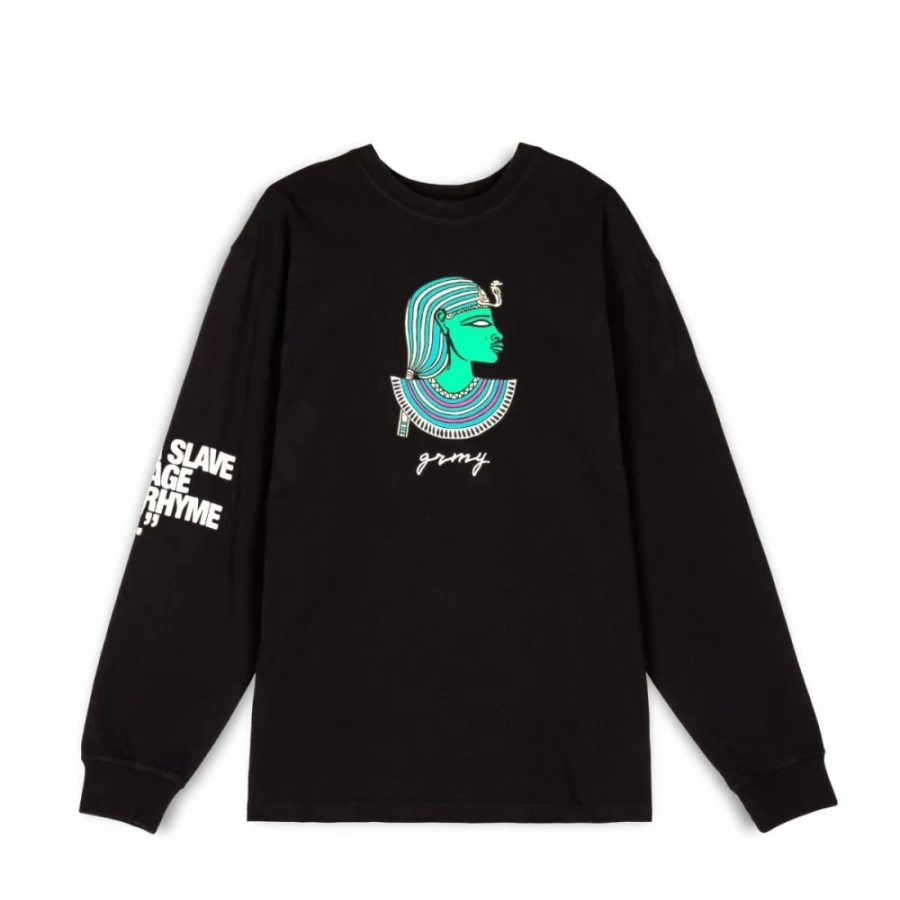Grimey "Iam" Long Sleeve T-Shirt - Black, Fall 2022 Collection