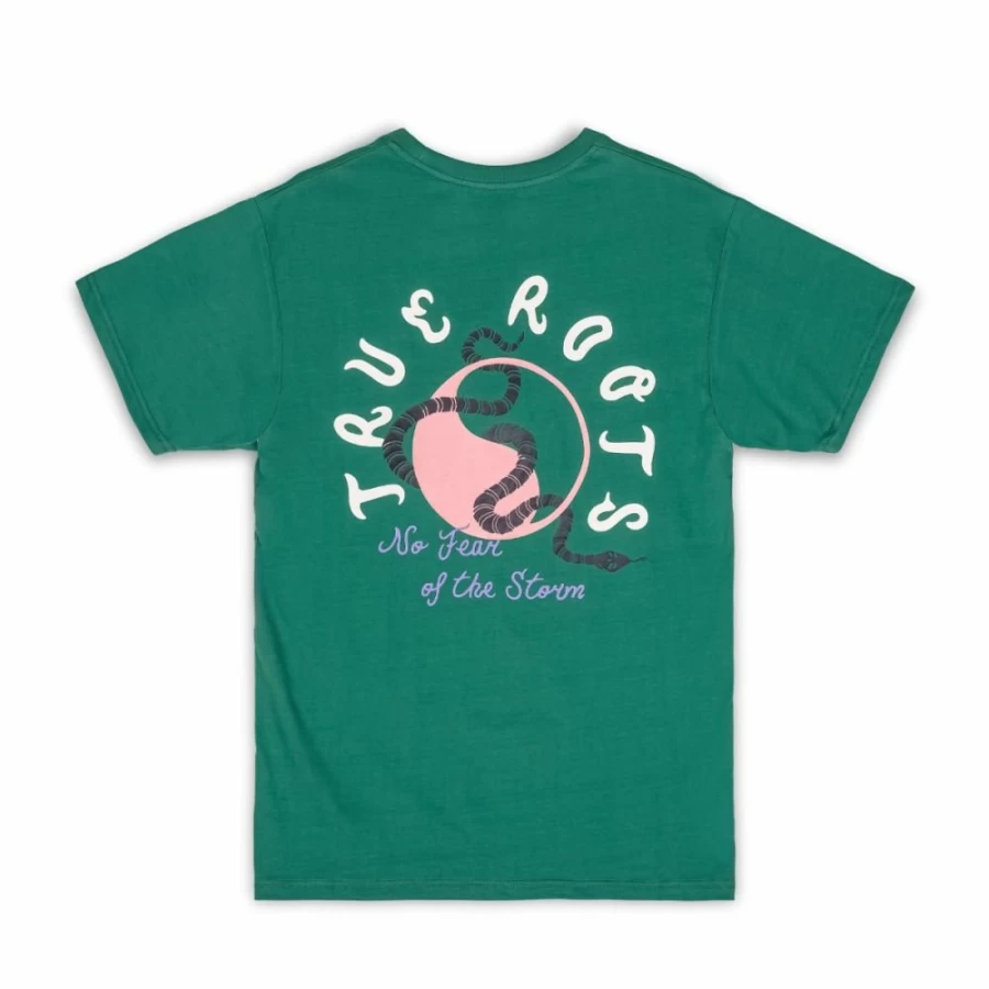Grimey "Snipes X Grimey True Roots" Green T-Shirt - Fall 2022 Collection