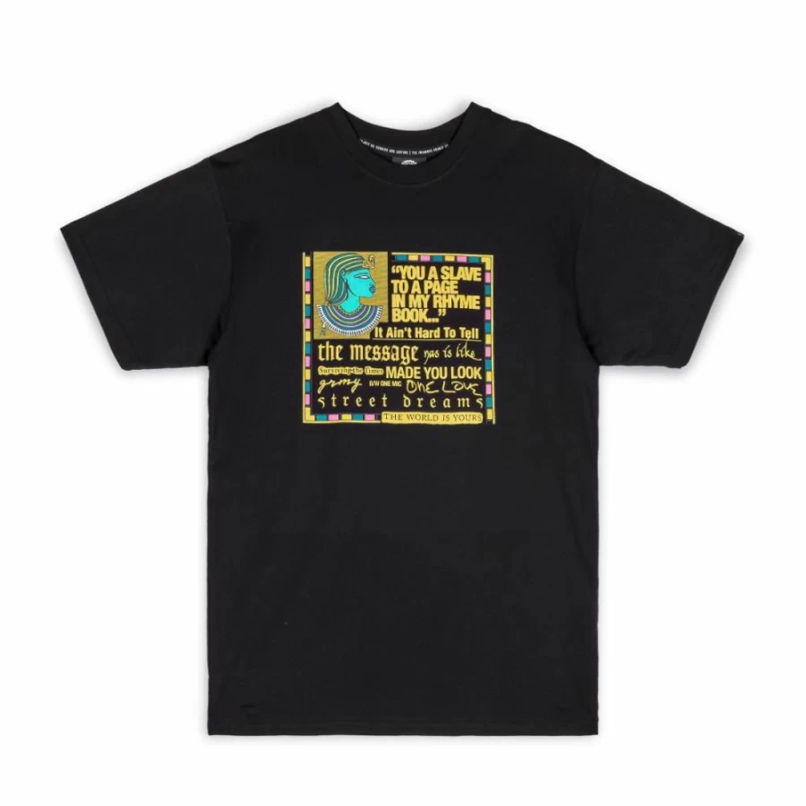 Grimey "Iam" Black T-Shirt - Fall 2022 Collection - Streetwear Essential