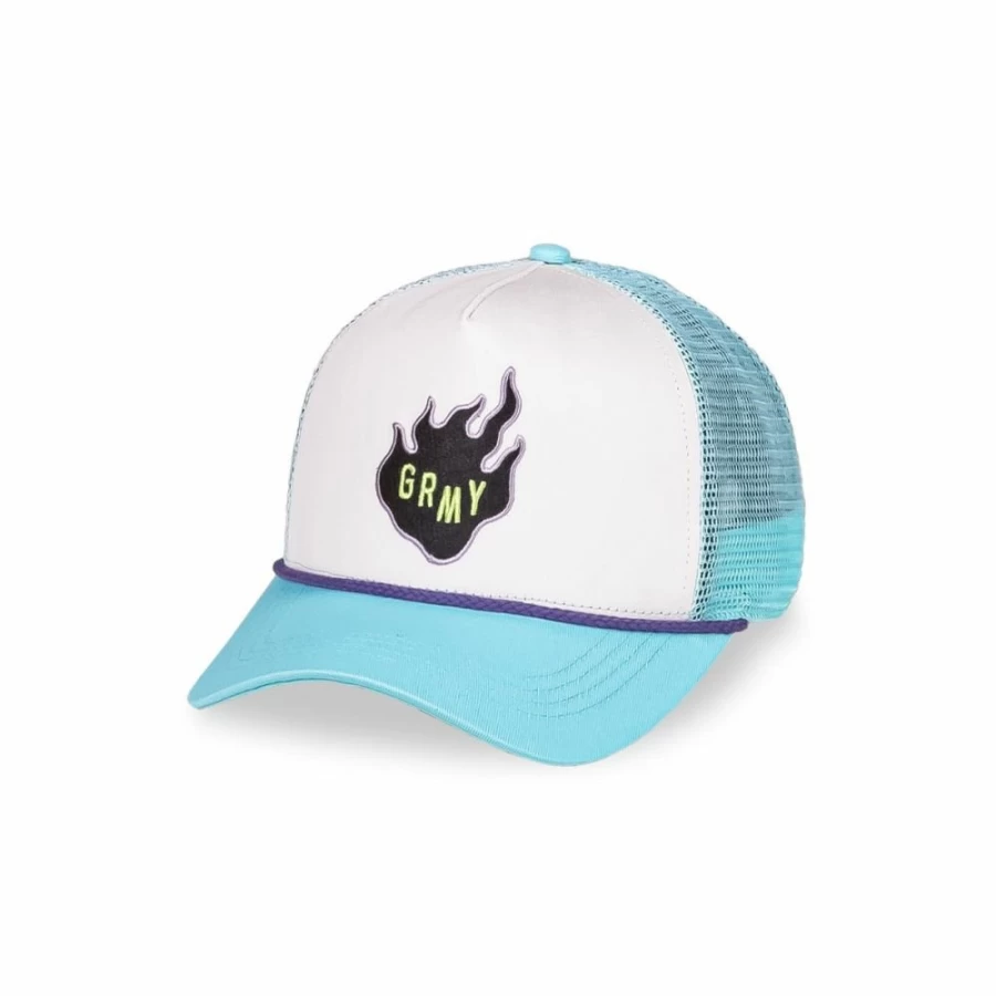 Grimey Blue Cloven Tongues Trucker Hat - Adjustable Snapback Cap for Men & Women - Summer 2023 Fashion Accessory