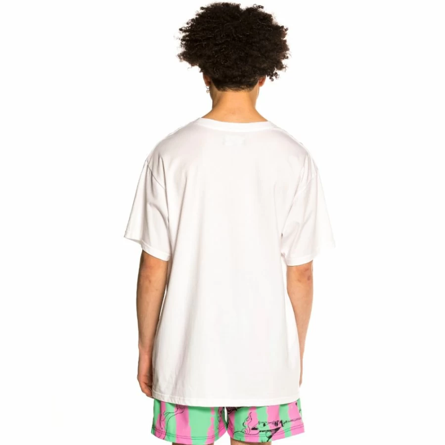 Grimey "Frenzy" Graphic T-Shirt for Men - White Cotton Summer Tee 2021 - Streetwear Essential