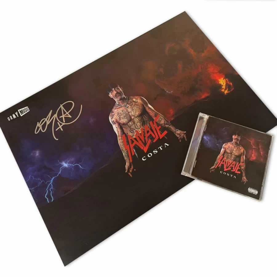 Grimey CD Salvaje Costa Edition con Camiseta y Poster Exclusivo de Regalo