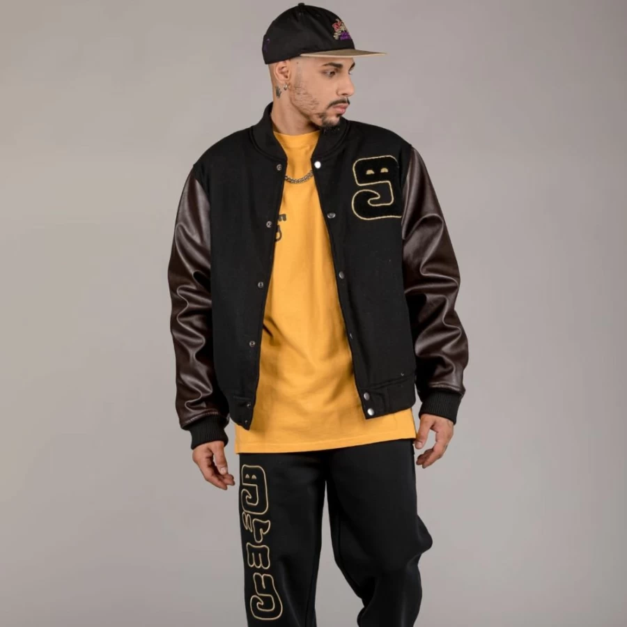 Grimey Lust Mantra Black Pants and Jacket Set - Fall 2022 Collection