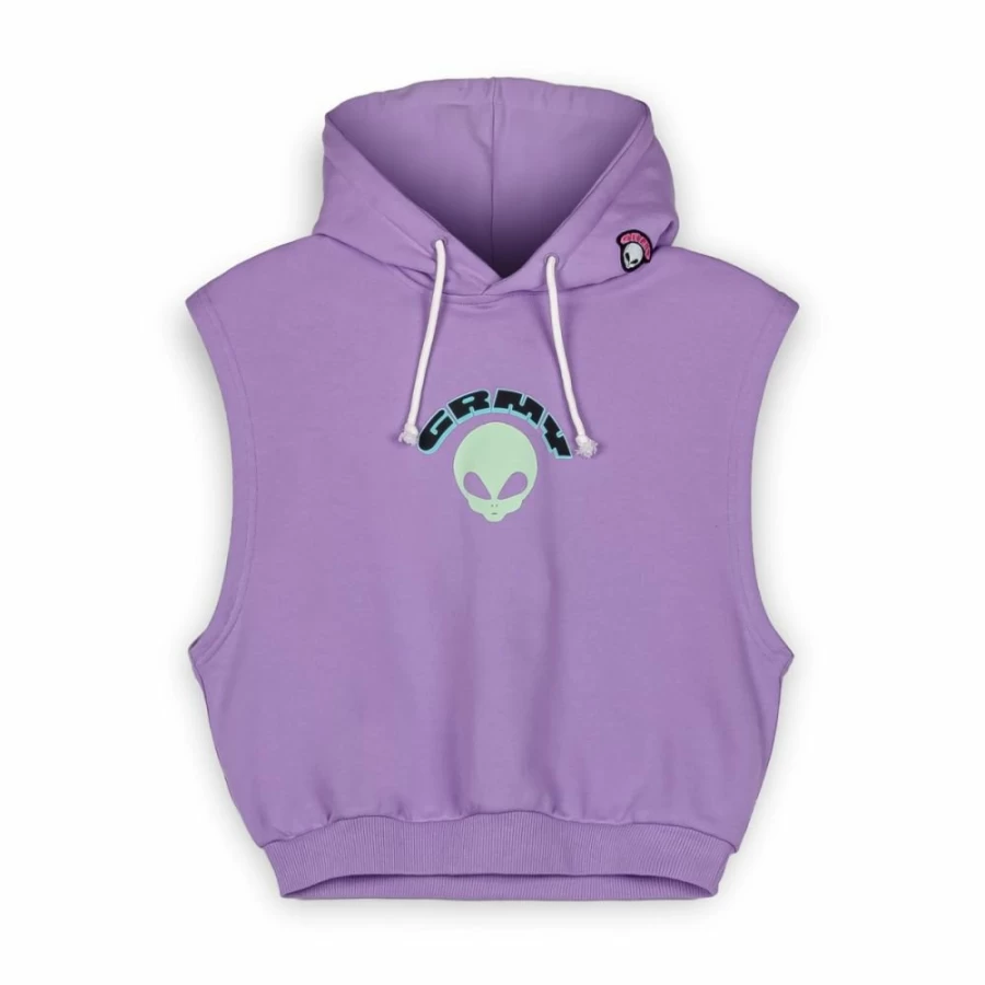 Grimey Hoodie Ufollow Girl Lilac Purple Women's Streetwear Spring 2023 Fashion