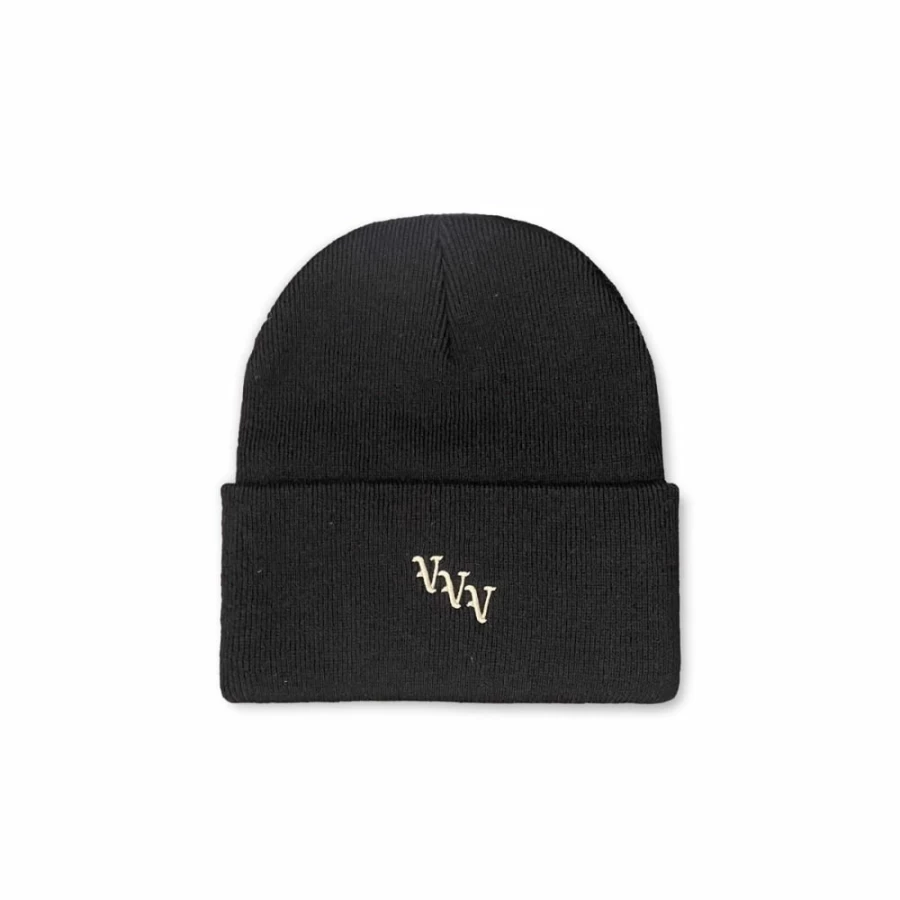 Grimey Vita Deorum Beanie - Black Winter Hat by Grimey X OJ - FW23 Collection