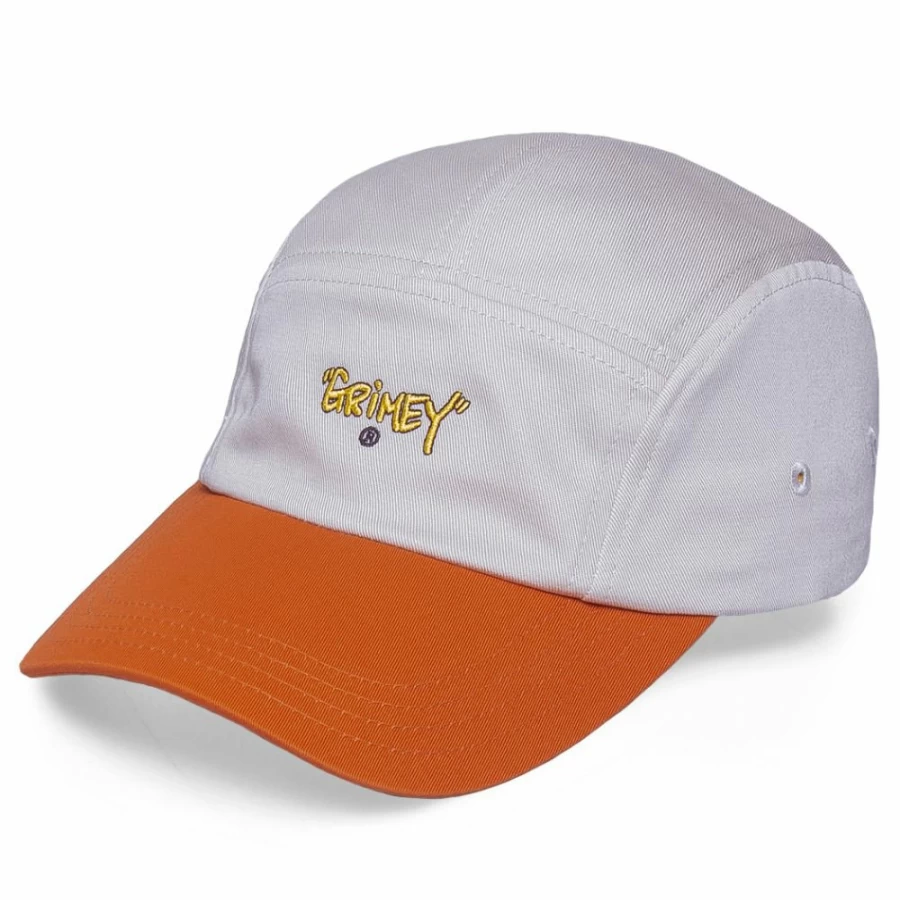 Grimey Gem Cutting 5-Panel Cap - Sand Color Casual Hat for Men & Women - Fall 2021 Collection