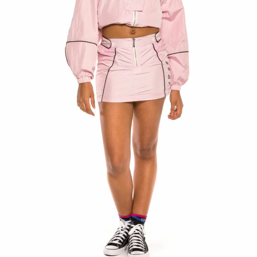 Grimey Urmah Dojo All Over Print Skirt in Pink - Stylish SS20 Fashion Skirt by Grimey Brand