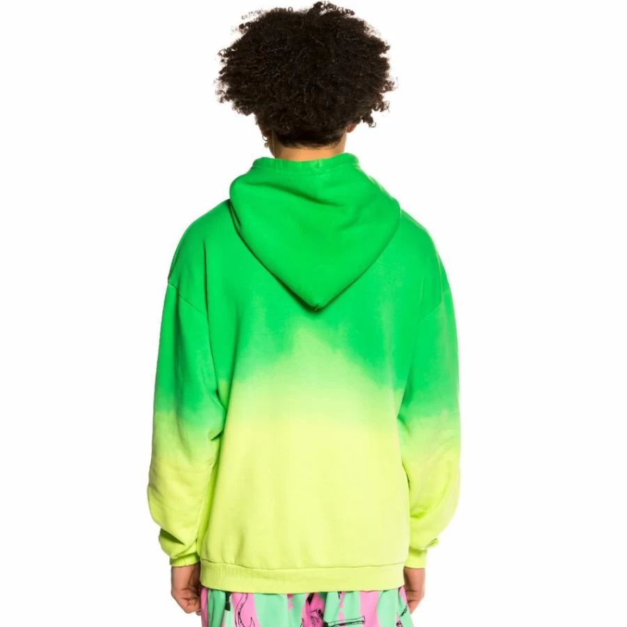 Grimey Frenzy Hoodie - Green Pullover Sweatshirt for Men & Women | Streetwear Fashion