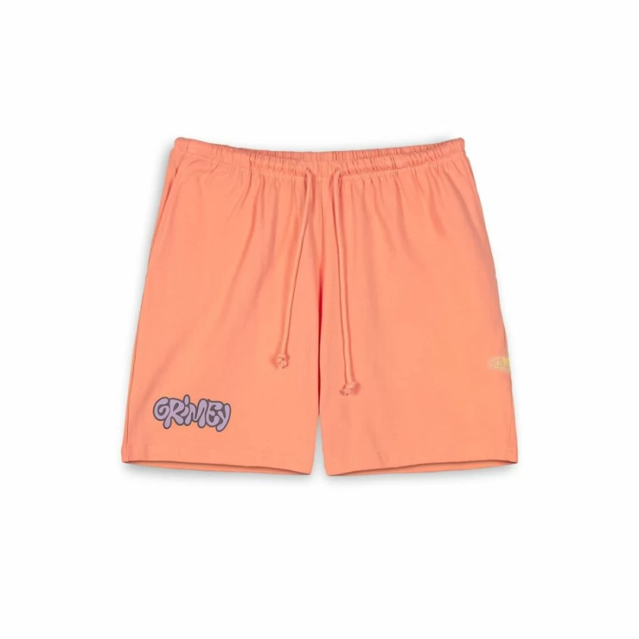 Grimey Bloodsucker Orange Short Pants - SS24 Collection