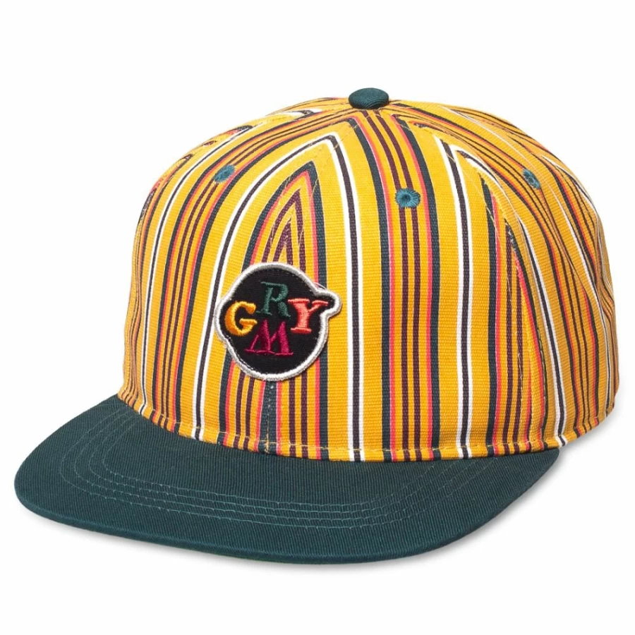 Grimey Wild Child Green Snapback Cap - Stylish Adjustable Hat for Men & Women