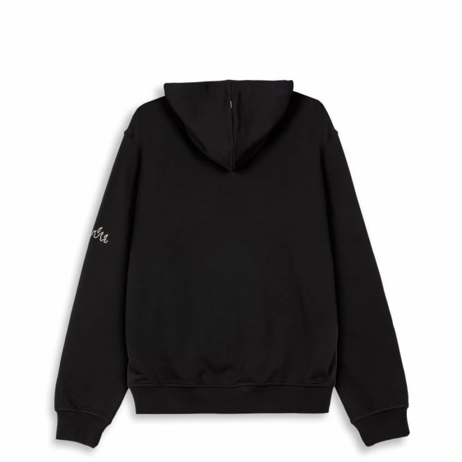 Grimey Vintage Burn In Flames Hoodie - Black Distressed Streetwear Pullover - SS24 Limited Edition