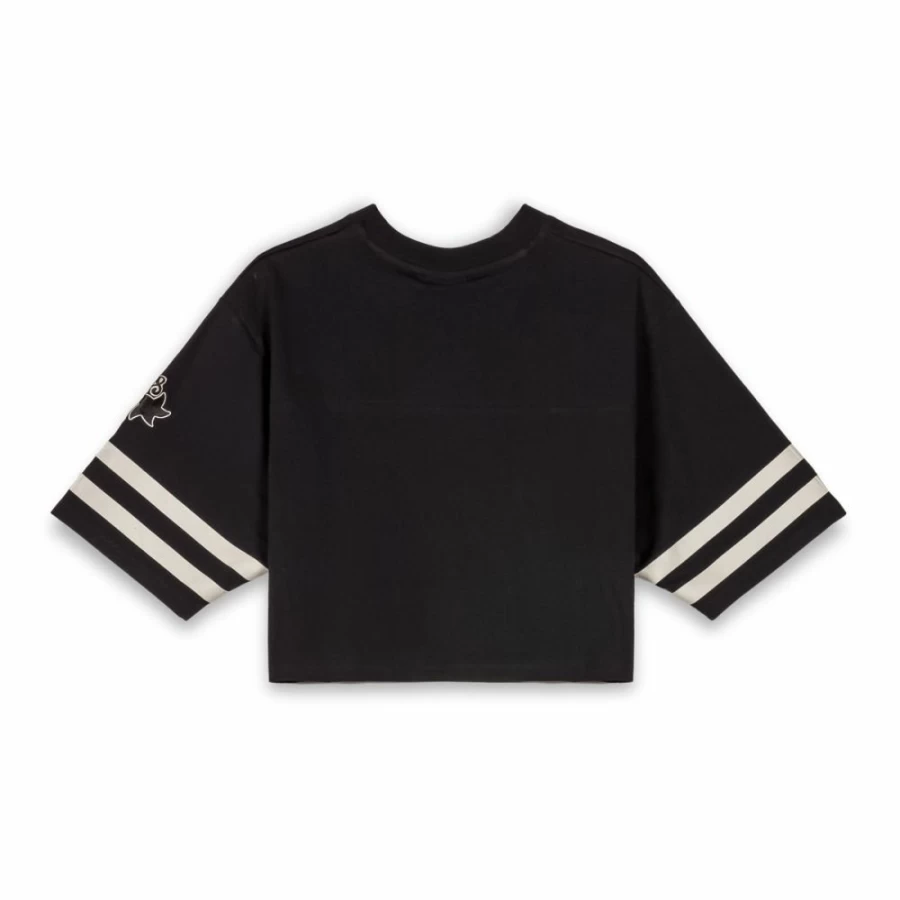 Grimey Madrid Girl Crop Top Football Jersey - Black - Fall Winter 2023