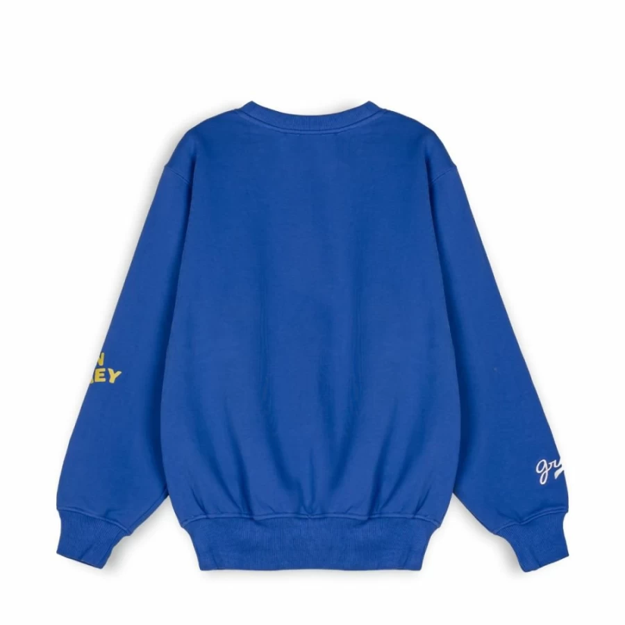 Grimey "Hive" Crewneck Sweatshirt - Blue - Fall 2022 Collection - Streetwear Hoodie