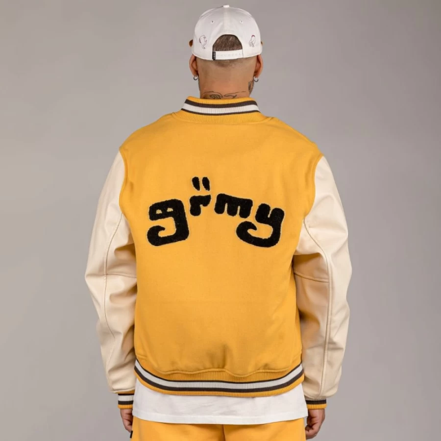 Grimey Lust Mantra Yellow Pants and Jacket Set - Fall 2022 Collection