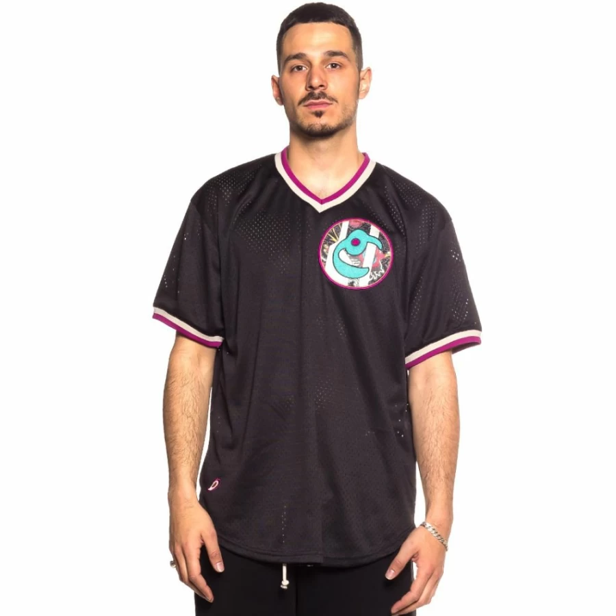 Grimey "Hope Unseen" Mesh Black T-Shirt - Summer 2021 Collection
