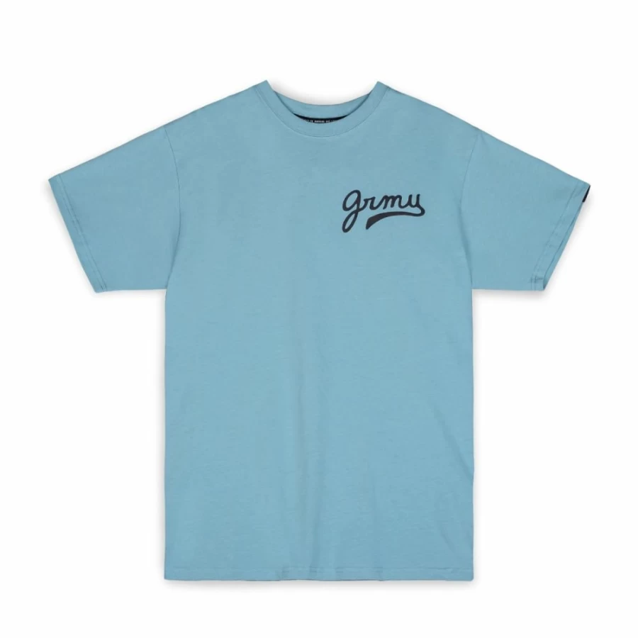 Grimey Hive Graphic T-Shirt for Men - Blue Casual Tee - Fall 2022 Collection