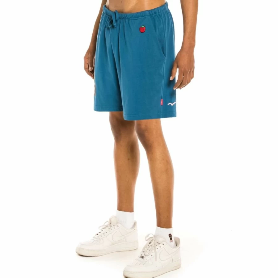 Grimey "Trespass" Blue Sweatshorts - Casual Summer Shorts 2022 Collection