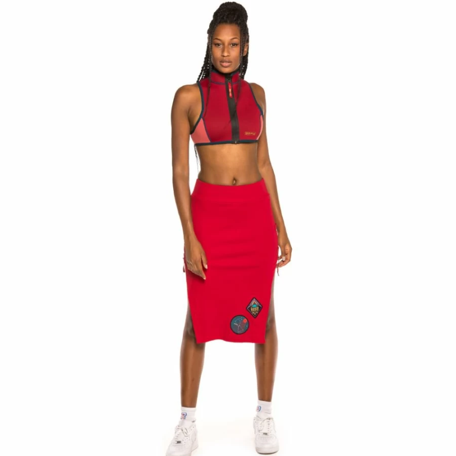 Grimey Engineering Skirt in Wine - Fall Winter 2019 Collection