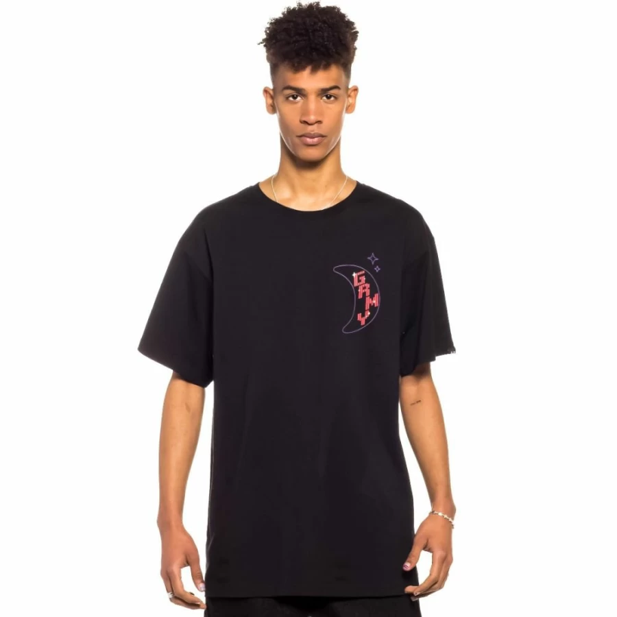Grimey "Nine Winds Freemont" Black Graphic T-Shirt - Spring 2022 Collection
