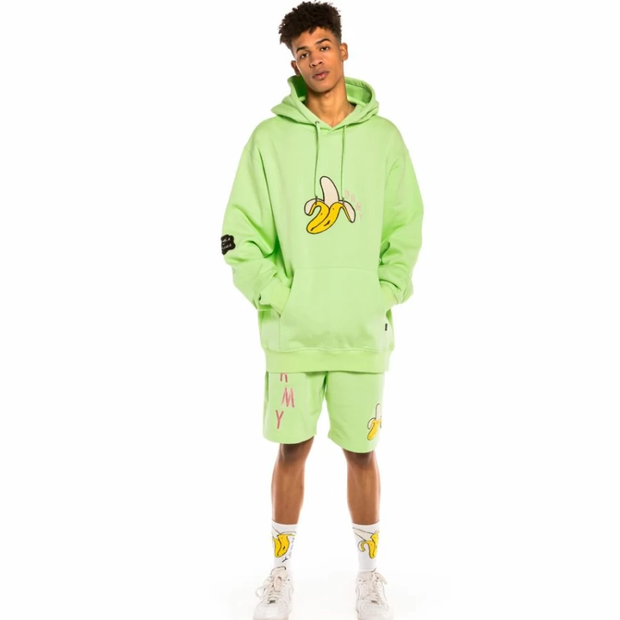 Grimey Jungle Punch Green Shorts and Hoodie Set - Spring 2022 Collection
