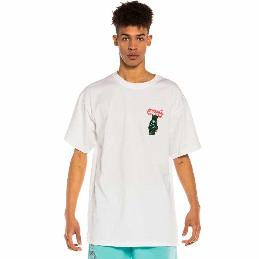 Grimey "Nine Winds The Whiskey Jar" White T-Shirt - Spring 2022 Collection