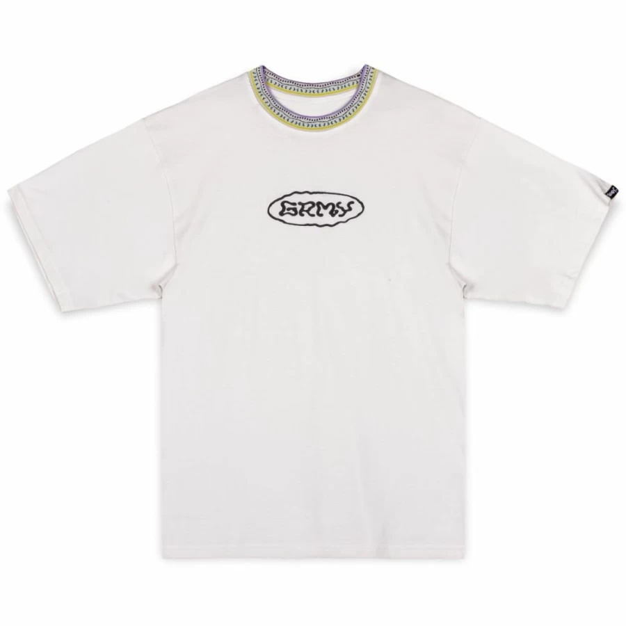 Grimey Ufollow Oversized White T-Shirt - Spring 2023 Collection - Streetwear Essential