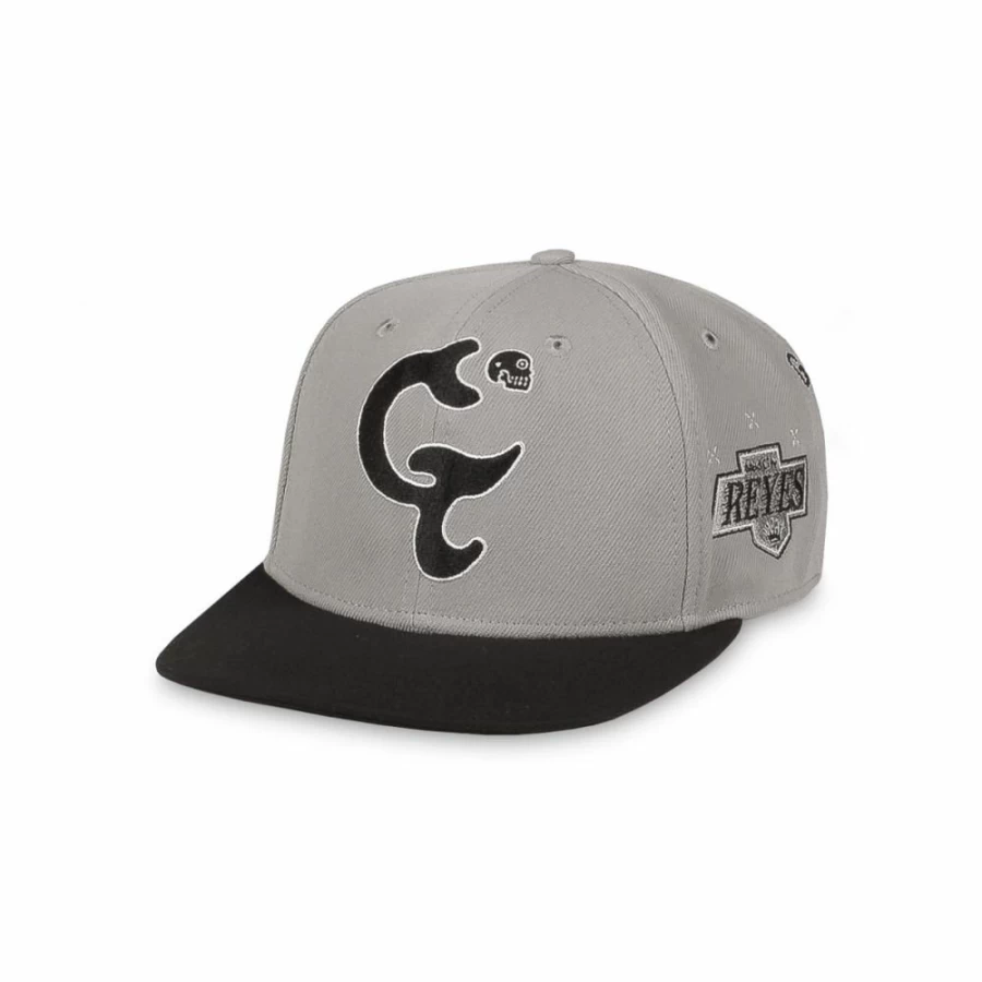 Grimey Snapback Hat - Grey Panic Cap - Adjustable Strap - SS24 Collection