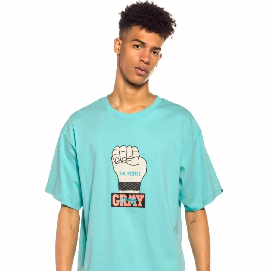 Grimey "Day Dreamer" Blue Graphic T-Shirt for Men & Women - Spring 2022 Collection