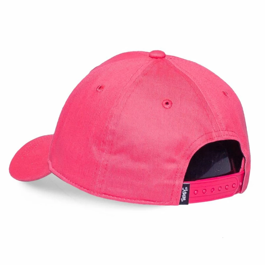 Grimey Pink Curved Visor Cap "Liveution" - Spring 2021 Hip Hop Streetwear Hat