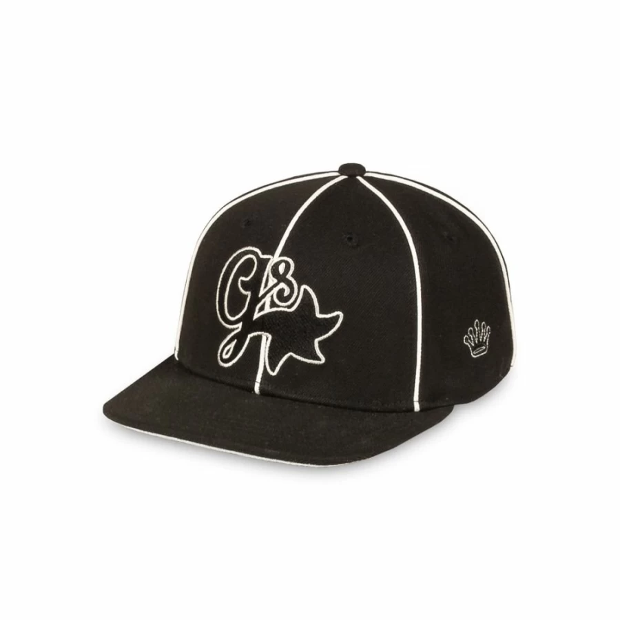 Grimey Madrid Snapback Cap - Black Adjustable Hip Hop Hat for Men & Women | Winter 2023 Collection | Urban Streetwear Fashion