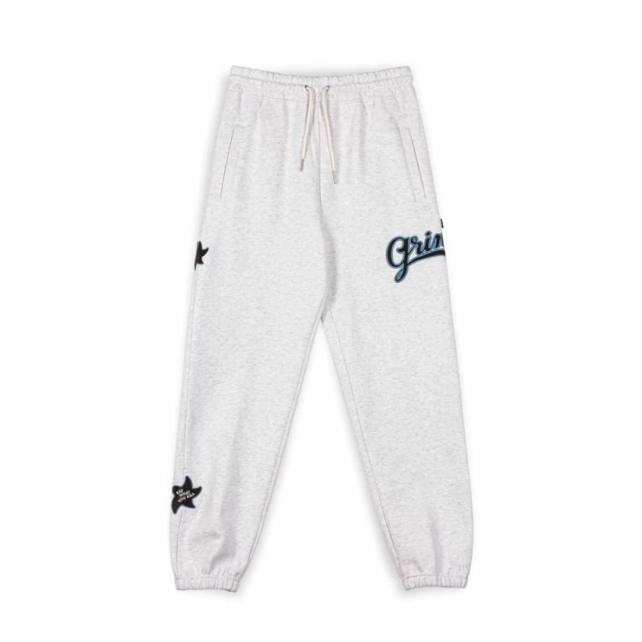 Grimey Madrid Heavyweight Sweatpants - Sport Grey Track Pants FW23 Collection