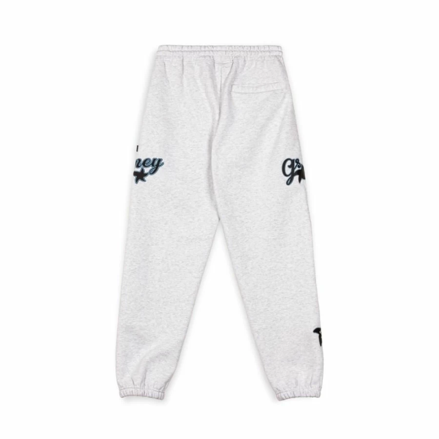 Grimey Madrid Heavyweight Sweatpants - Sport Grey Track Pants FW23 Collection