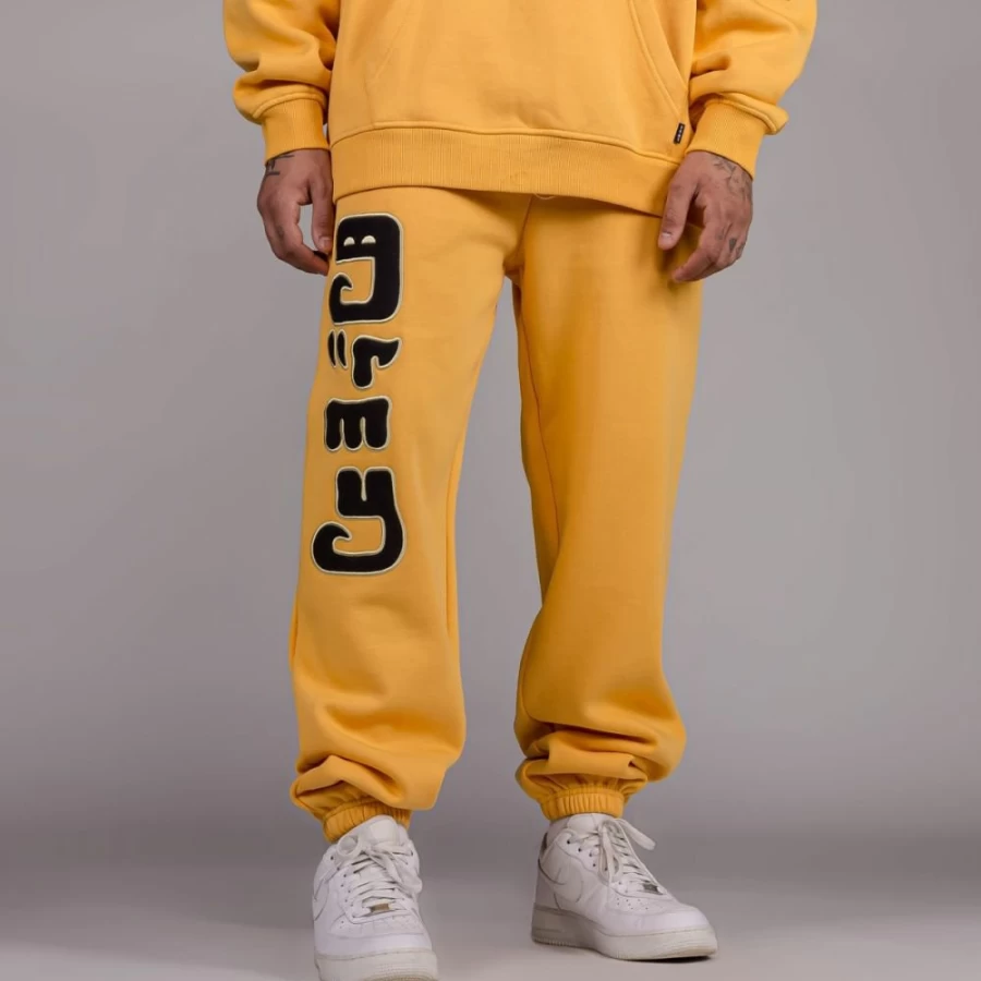 Grimey "Lust Mantra" Yellow Pants - Fall 2022 Collection